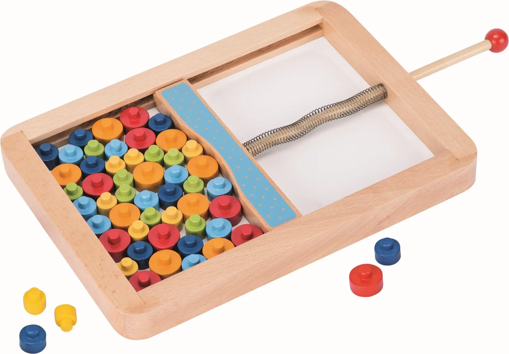 Cover: 4013594566797 | Scheiben-Mikadospiel | 30,9 x 21 x 2,6 cm, Holz, 6 Stück | Spiel