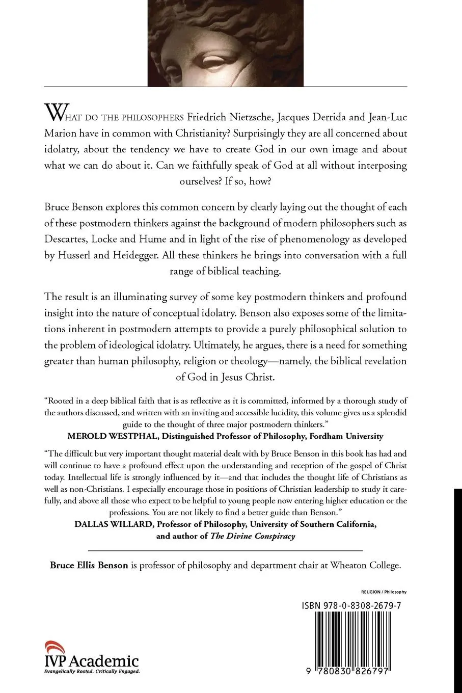 Rückseite: 9780830826797 | Graven Ideologies | Nietzsche, Derrida Marion on Modern Idolatry