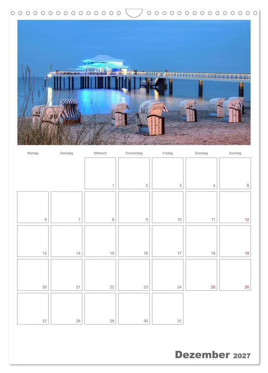Bild: 9783569956797 | Timmendorfer Strand (Wandkalender 2027 DIN A3 hoch), CALVENDO...