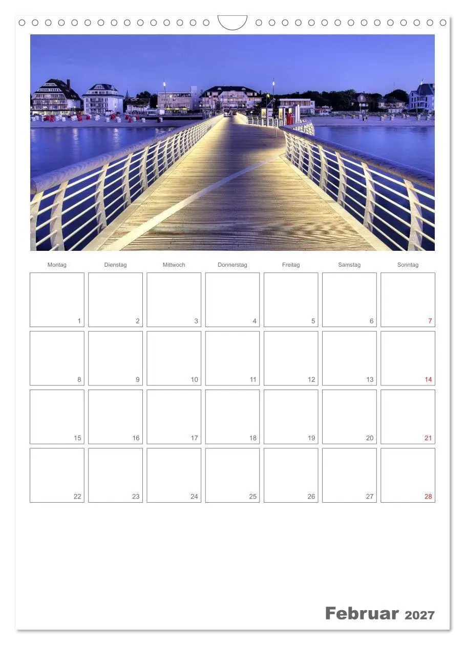 Bild: 9783569956797 | Timmendorfer Strand (Wandkalender 2027 DIN A3 hoch), CALVENDO...