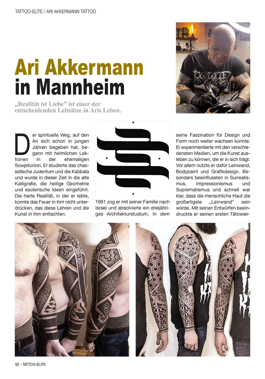 Bild: 9783946386797 | Tattoo Elite 4 | Die besten Tätowierer und Studios in Deutschland