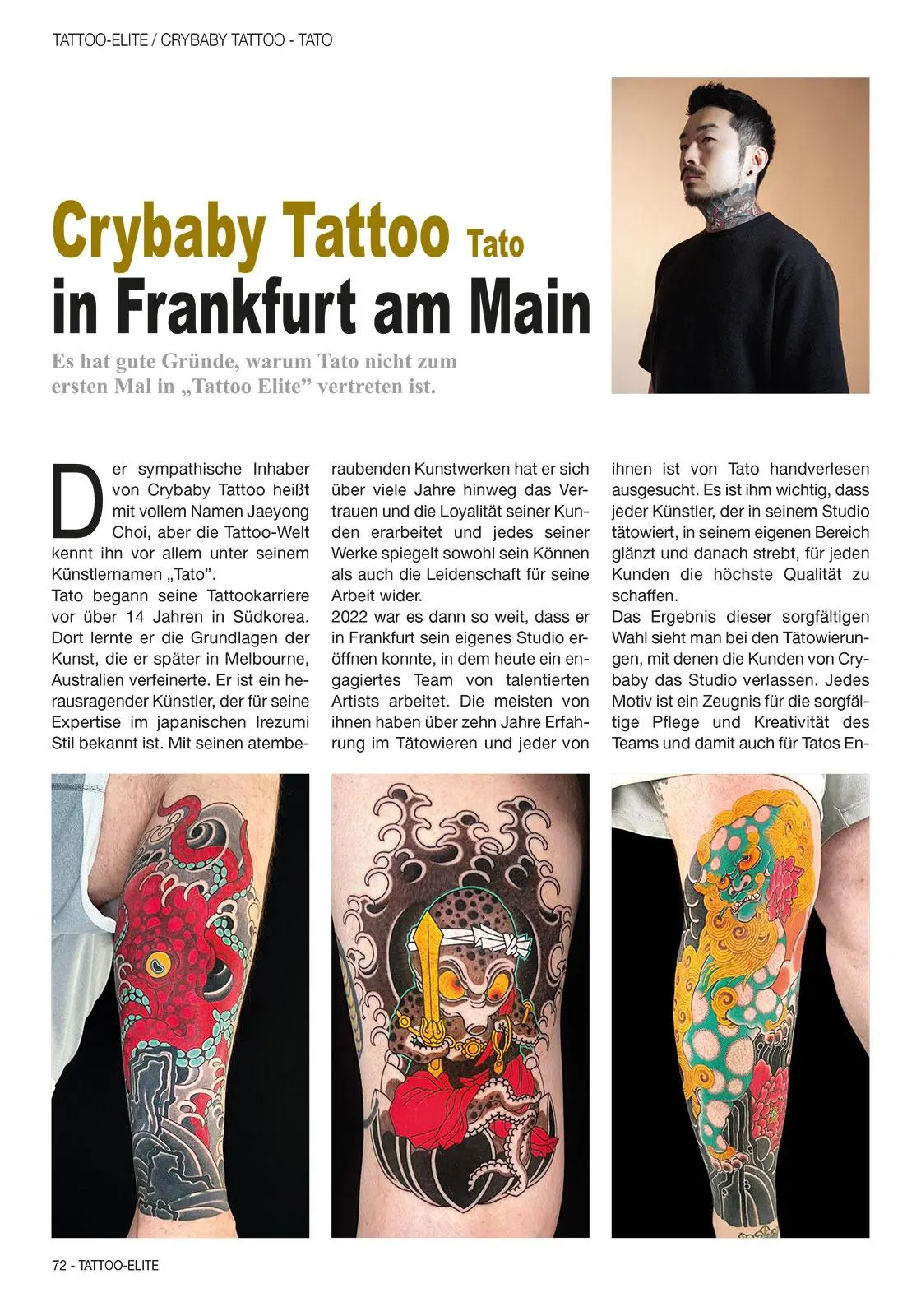 Bild: 9783946386797 | Tattoo Elite 4 | Die besten Tätowierer und Studios in Deutschland
