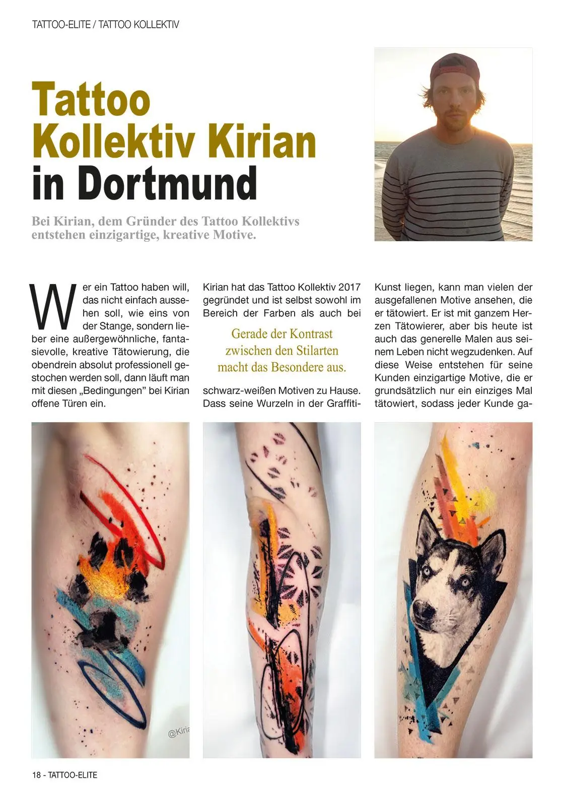 Bild: 9783946386797 | Tattoo Elite 4 | Die besten Tätowierer und Studios in Deutschland
