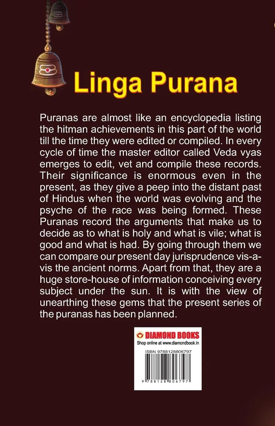 Rückseite: 9788128806797 | Linga Purana | B. K. Chaturvedi | Taschenbuch | Englisch | 2024