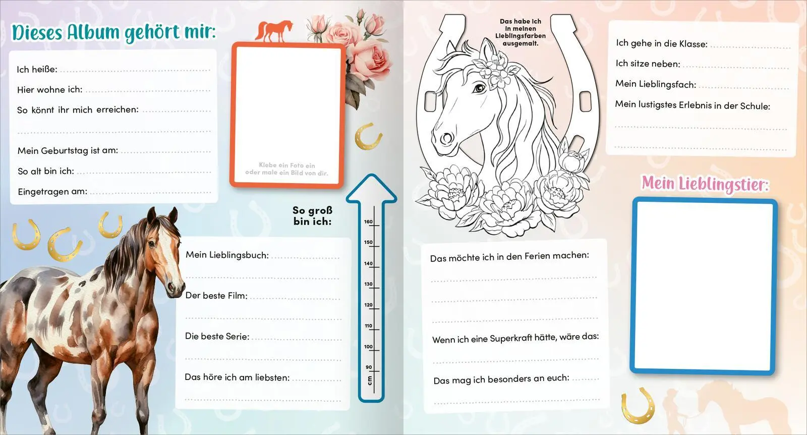 Bild: 4014489136897 | Meine Schulfreunde - Pferde | Buch | 80 S. | Deutsch | 2025