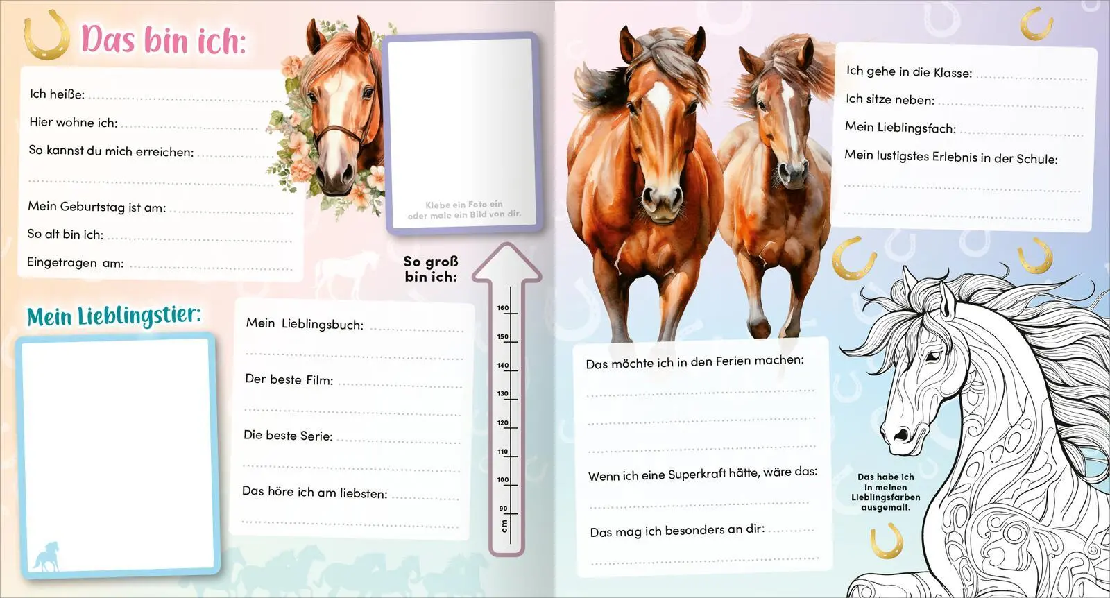 Bild: 4014489136897 | Meine Schulfreunde - Pferde | Buch | 80 S. | Deutsch | 2025