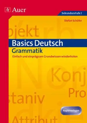 Cover: 9783403066897 | Basics Deutsch: Grammatik | Stefan Schäfer | Broschüre | 56 S. | 2011