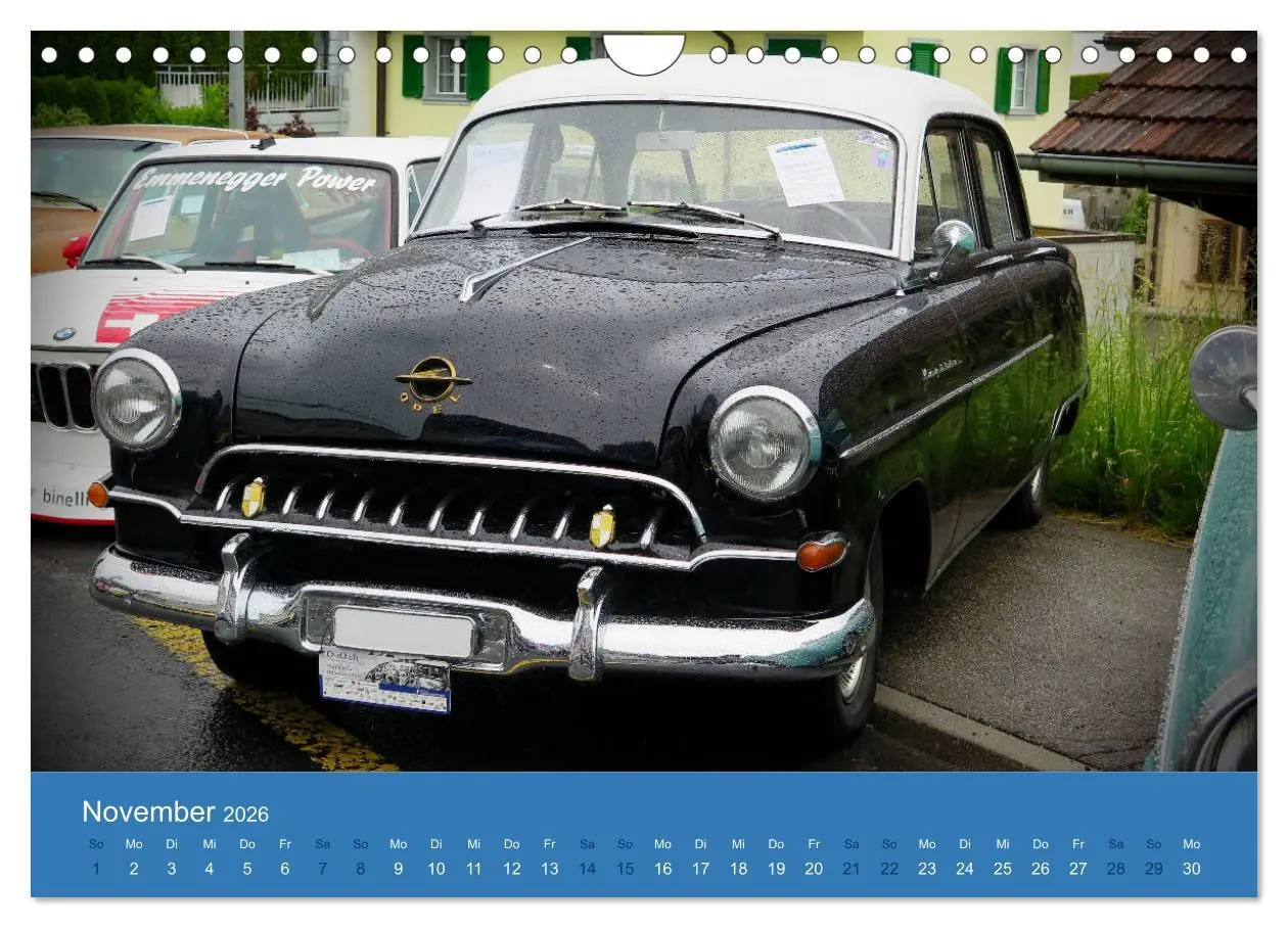 Bild: 9783457696897 | Opel Classics (Wandkalender 2026 DIN A4 quer), CALVENDO Monatskalender