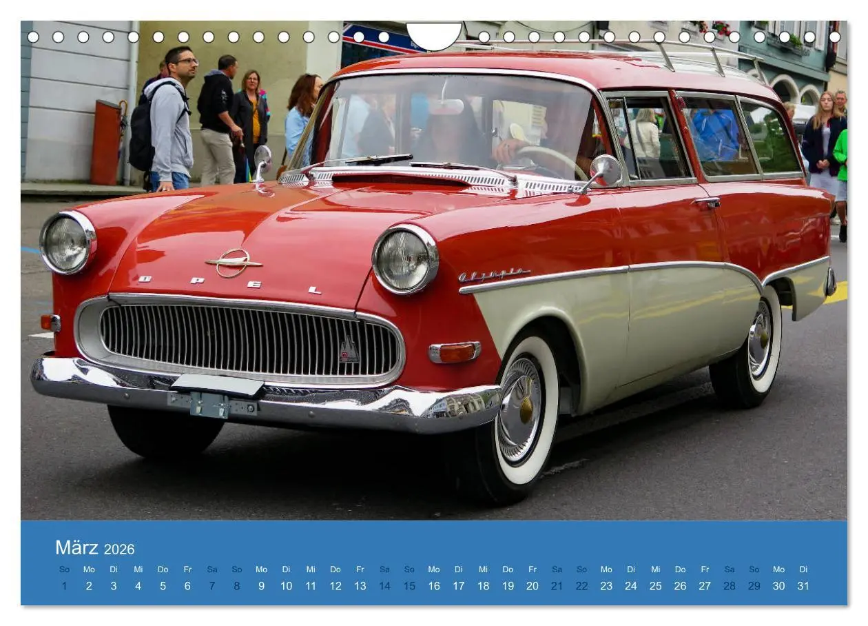 Bild: 9783457696897 | Opel Classics (Wandkalender 2026 DIN A4 quer), CALVENDO Monatskalender