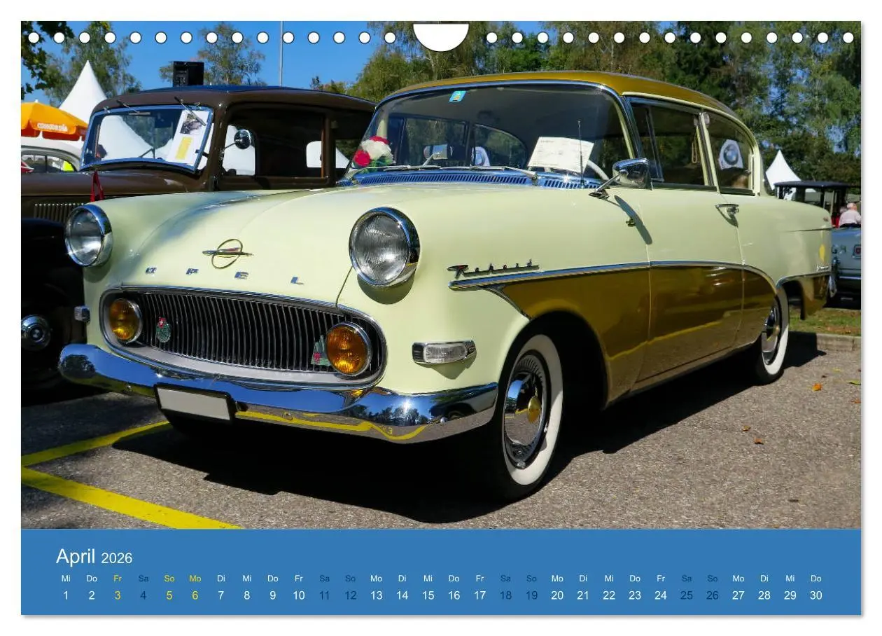 Bild: 9783457696897 | Opel Classics (Wandkalender 2026 DIN A4 quer), CALVENDO Monatskalender