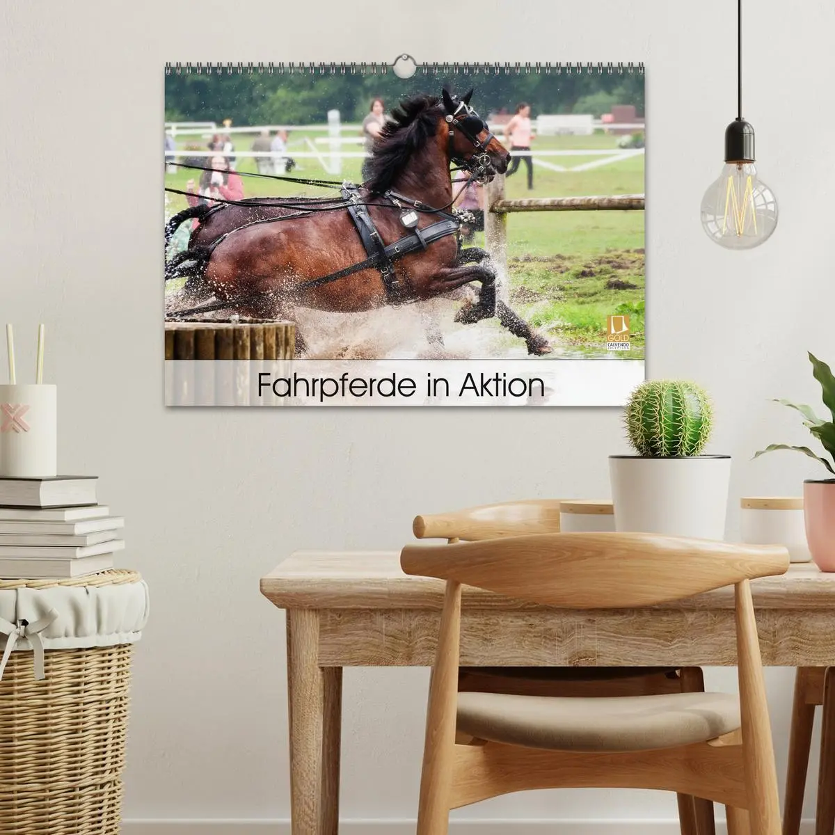 Bild: 9783457836897 | Fahrpferde in Aktion (Wandkalender 2026 DIN A3 quer), CALVENDO...