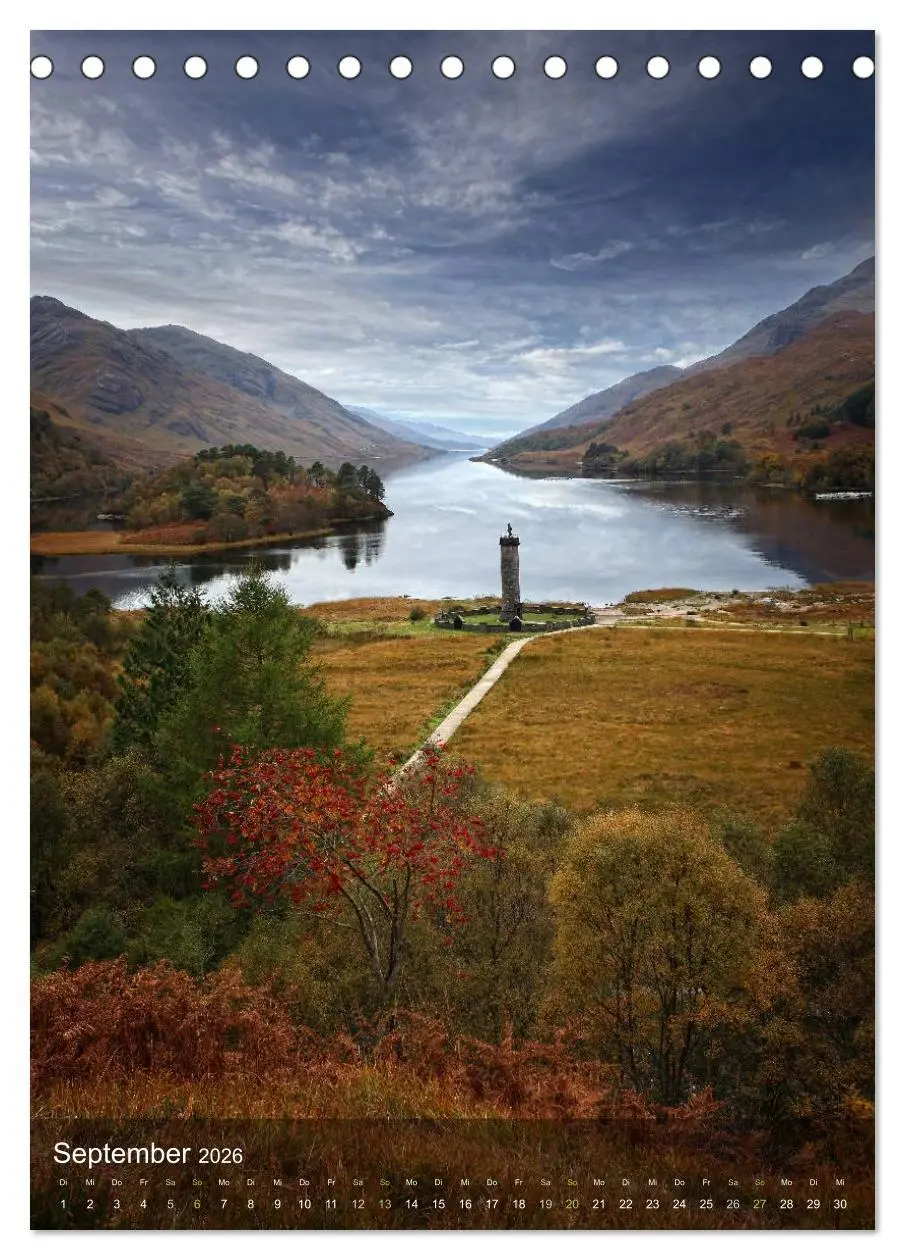 Bild: 9783516476897 | Traumhaftes Schottland (Tischkalender 2026 DIN A5 hoch), CALVENDO...