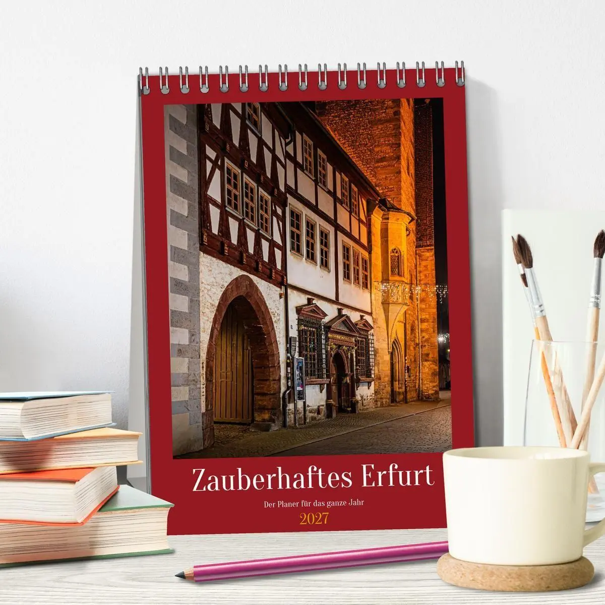 Bild: 9783594386897 | Zauberhaftes Erfurt (Tischkalender 2027 DIN A5 hoch), CALVENDO...