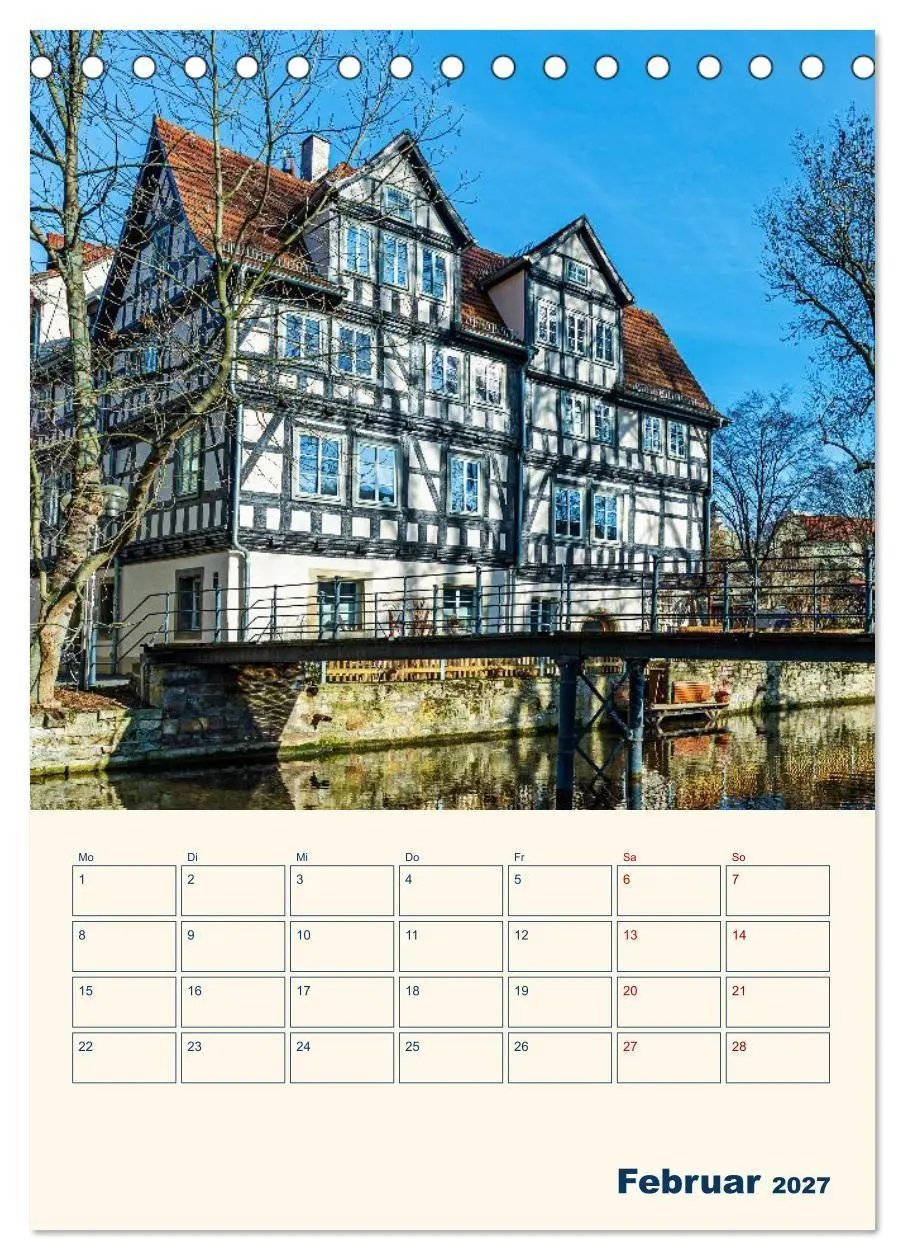 Bild: 9783594386897 | Zauberhaftes Erfurt (Tischkalender 2027 DIN A5 hoch), CALVENDO...
