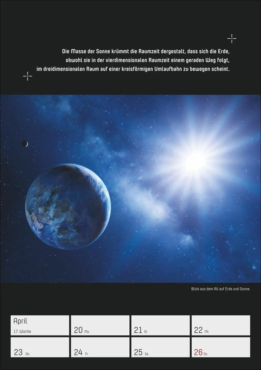 Bild: 9783840036897 | Stephen Hawking - Universum Wochenplaner 2026 - 53 faszinierende...