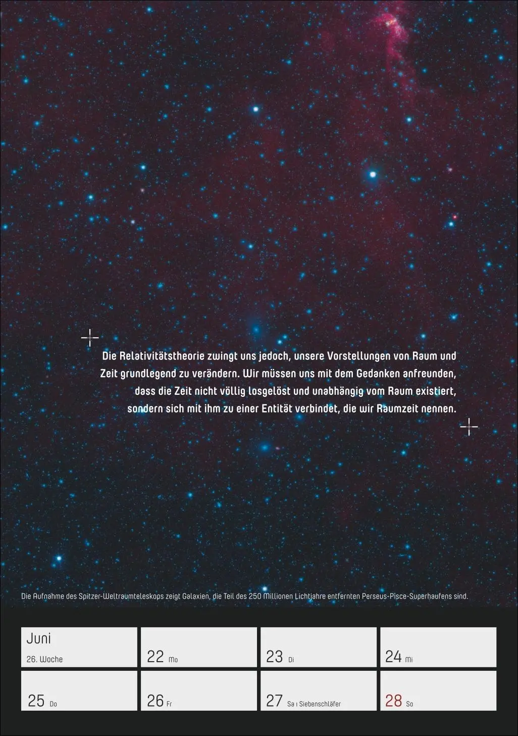 Bild: 9783840036897 | Stephen Hawking - Universum Wochenplaner 2026 - 53 faszinierende...