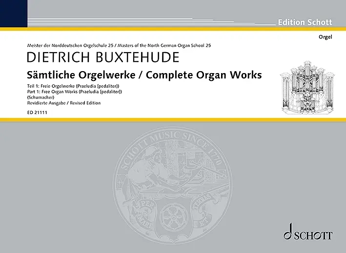 Cover: 9790001176897 | Sämtliche Orgelwerke | Dietrich Buxtehude | Buch | 116 S. | 2012