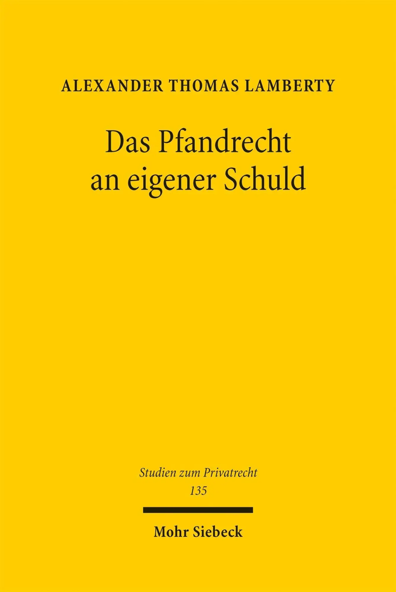 Das Pfandrecht an eigener Schuld