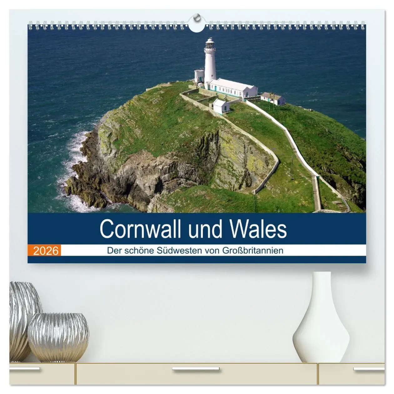 Cover: 9783457756997 | Cornwall und Wales (hochwertiger Premium Wandkalender 2026 DIN A2...