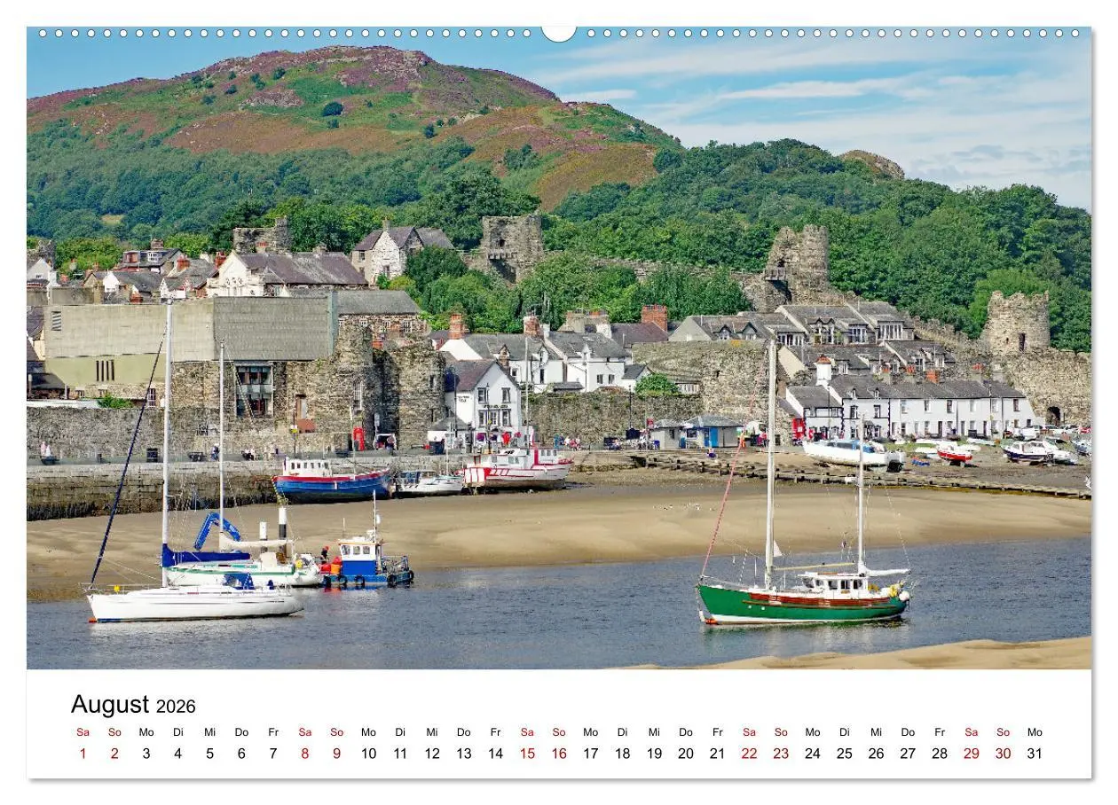 Bild: 9783457756997 | Cornwall und Wales (hochwertiger Premium Wandkalender 2026 DIN A2...