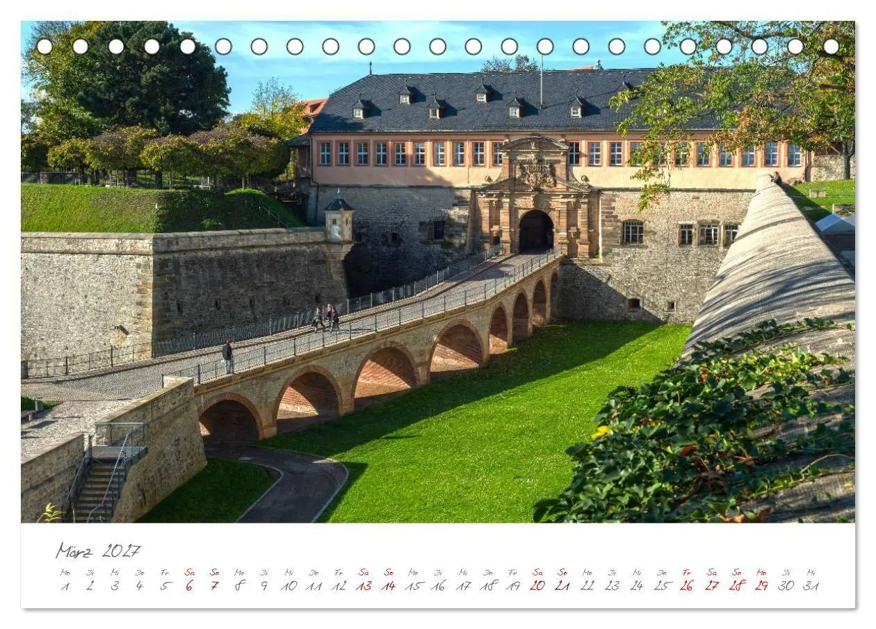 Bild: 9783569626997 | Erfurt - Die Landeshauptstadt mit Geschichte (Tischkalender 2027...