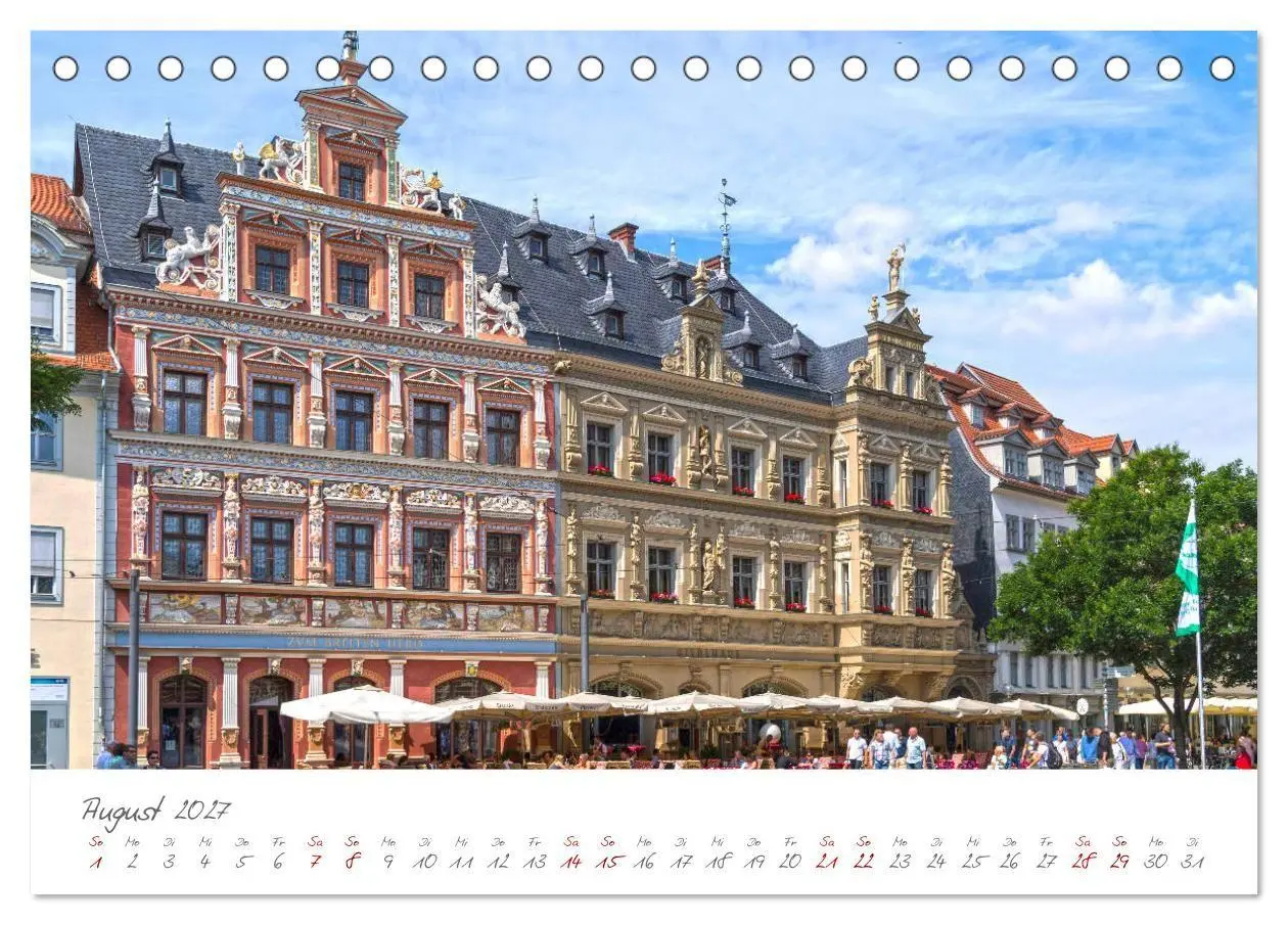 Bild: 9783569626997 | Erfurt - Die Landeshauptstadt mit Geschichte (Tischkalender 2027...