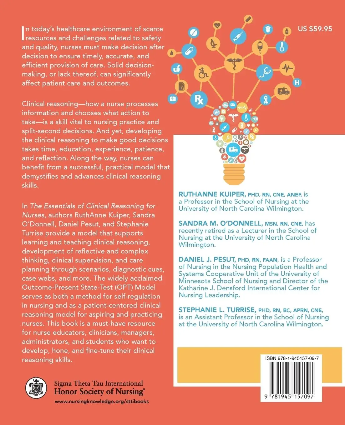 Rückseite: 9781945157097 | The Essentials of Clinical Reasoning for Nurses | Kuiper (u. a.)