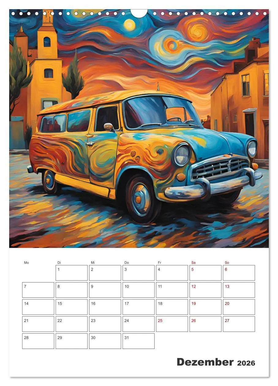 Bild: 9783457647097 | Kunstvolle Klassiker (Wandkalender 2026 DIN A3 hoch), CALVENDO...