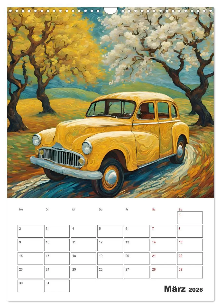 Bild: 9783457647097 | Kunstvolle Klassiker (Wandkalender 2026 DIN A3 hoch), CALVENDO...