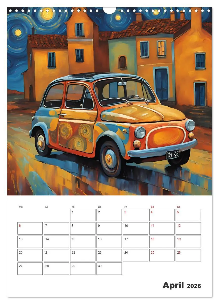 Bild: 9783457647097 | Kunstvolle Klassiker (Wandkalender 2026 DIN A3 hoch), CALVENDO...