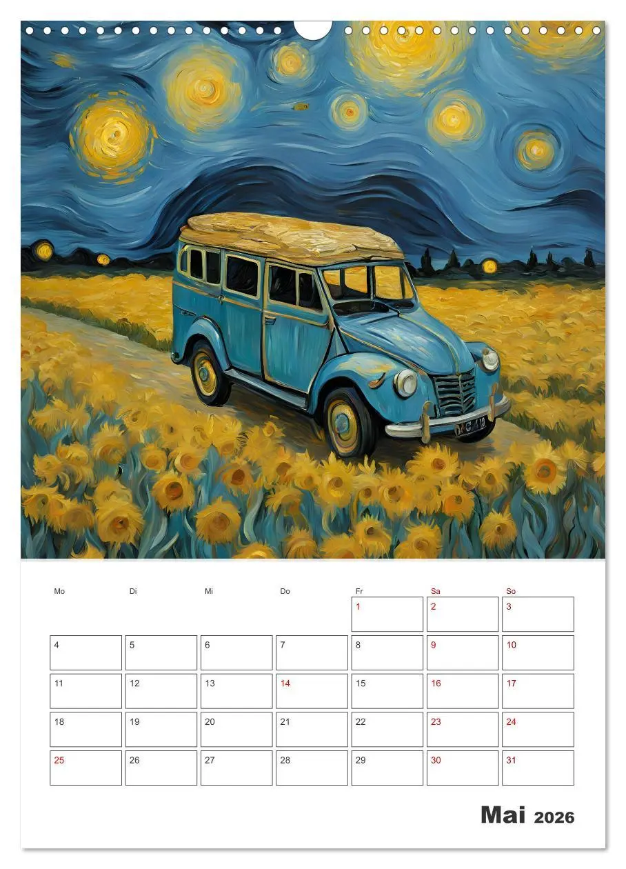 Bild: 9783457647097 | Kunstvolle Klassiker (Wandkalender 2026 DIN A3 hoch), CALVENDO...
