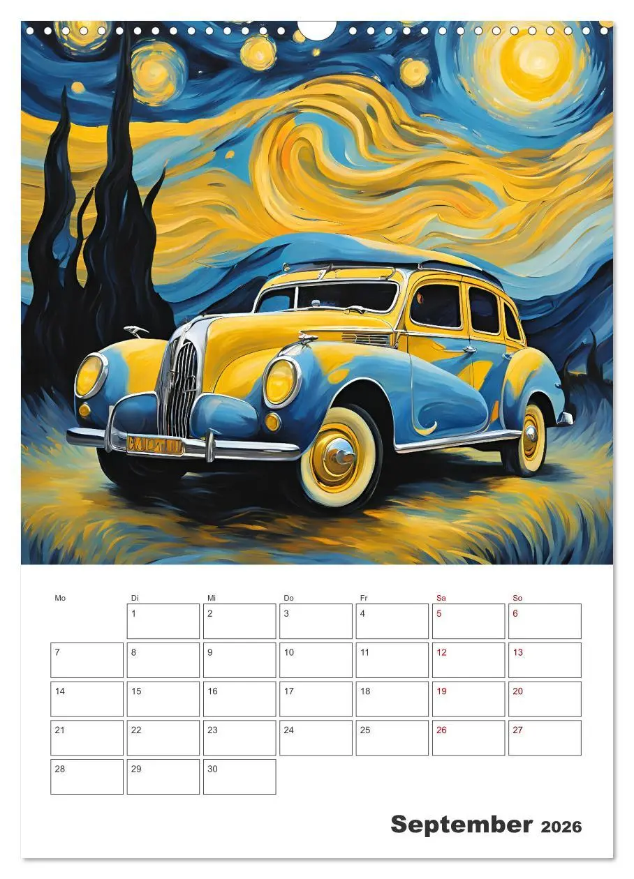 Bild: 9783457647097 | Kunstvolle Klassiker (Wandkalender 2026 DIN A3 hoch), CALVENDO...