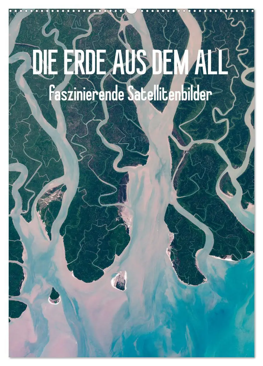 Cover: 9783516357097 | Die Erde aus dem All (Wandkalender 2026 DIN A2 hoch), CALVENDO...