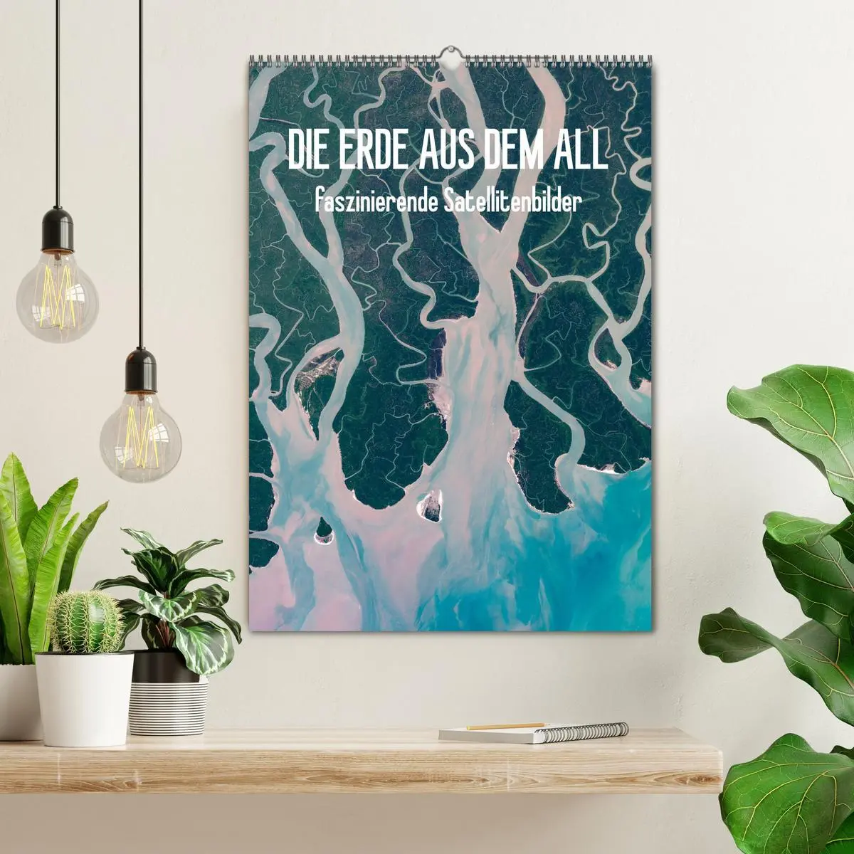 Bild: 9783516357097 | Die Erde aus dem All (Wandkalender 2026 DIN A2 hoch), CALVENDO...