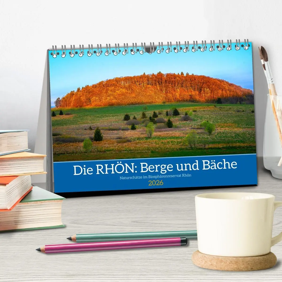 Bild: 9783516667097 | Die RHÖN: Faszinierende Berge und lebendige Bäche (Tischkalender...