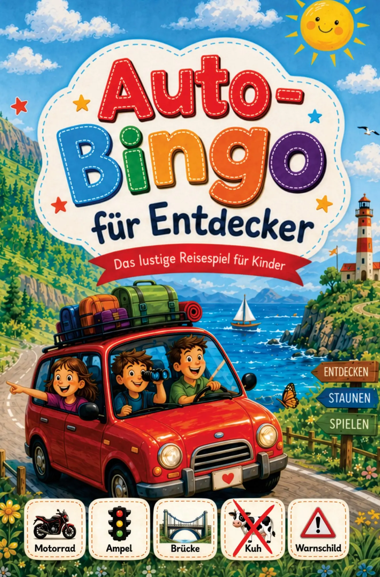 Cover: 9783912667097 | Auto-Bingo für Entdecker: | Miriam Friesen | Taschenbuch | Deutsch