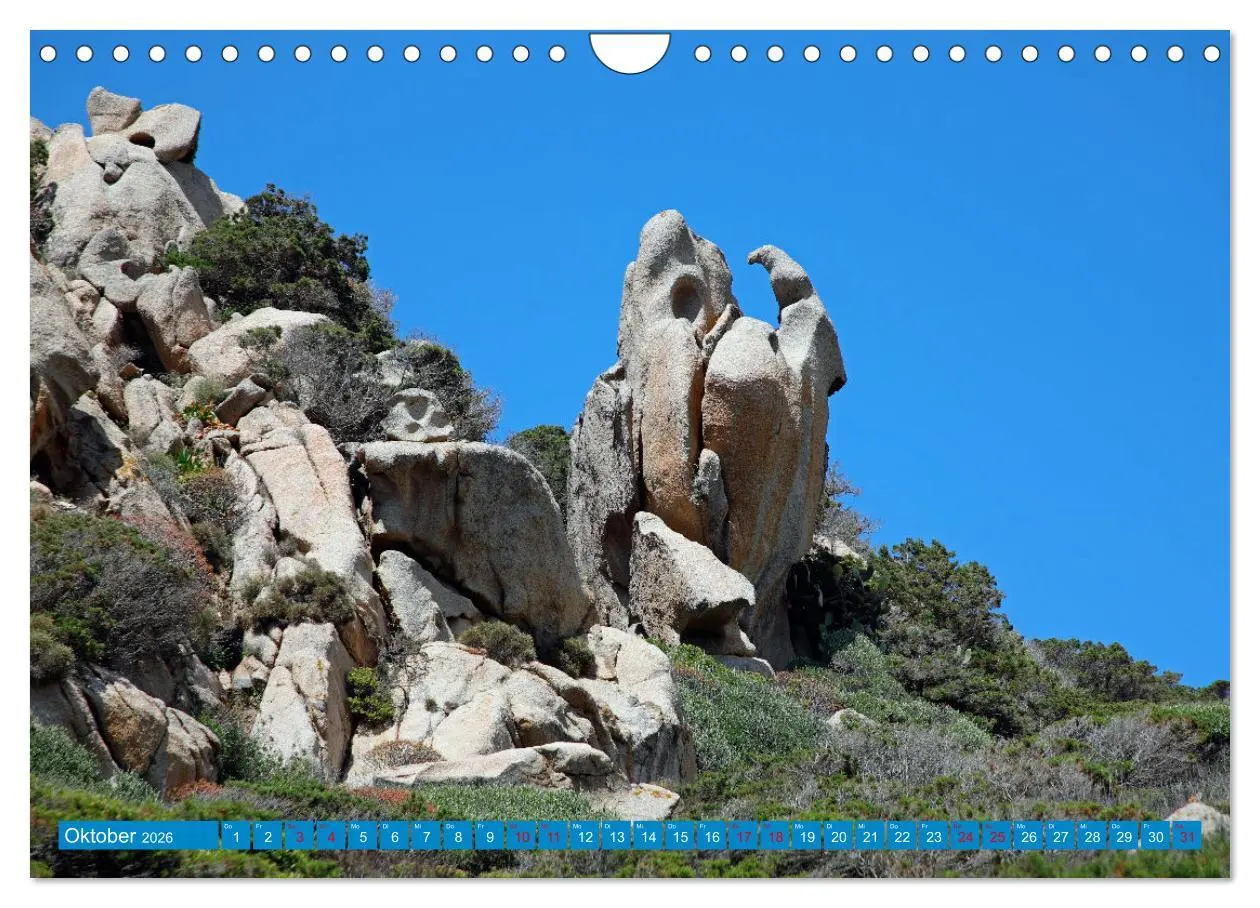 Bild: 9783457327197 | Traumhaftes Sardinien (Wandkalender 2026 DIN A4 quer), CALVENDO...