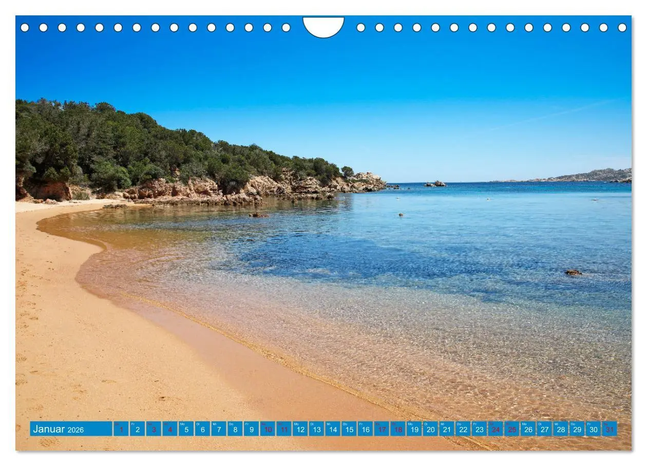 Bild: 9783457327197 | Traumhaftes Sardinien (Wandkalender 2026 DIN A4 quer), CALVENDO...