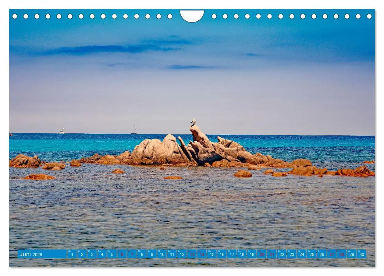 Bild: 9783457327197 | Traumhaftes Sardinien (Wandkalender 2026 DIN A4 quer), CALVENDO...