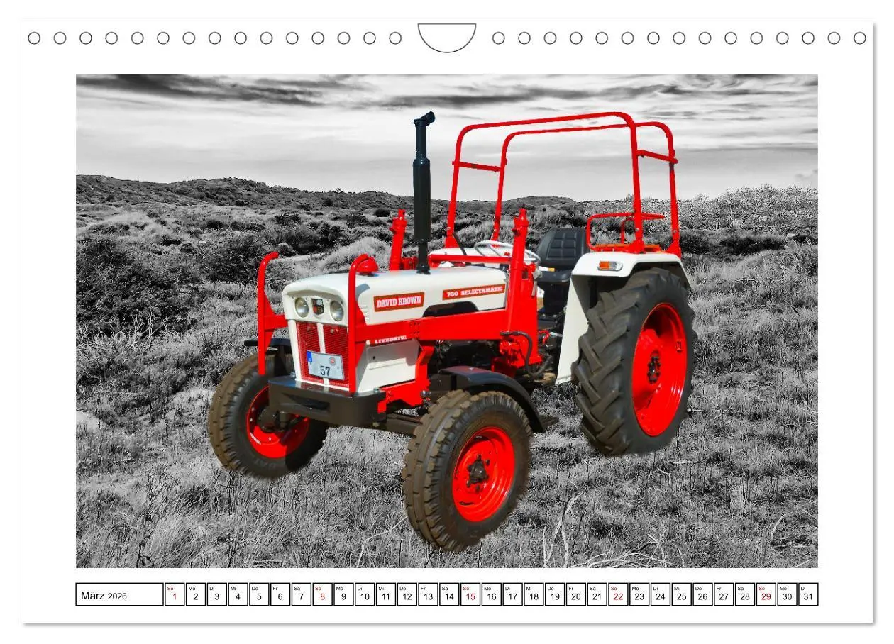 Bild: 9783457567197 | Traktoren - Oldtimer aus dem Ausland (Wandkalender 2026 DIN A4...