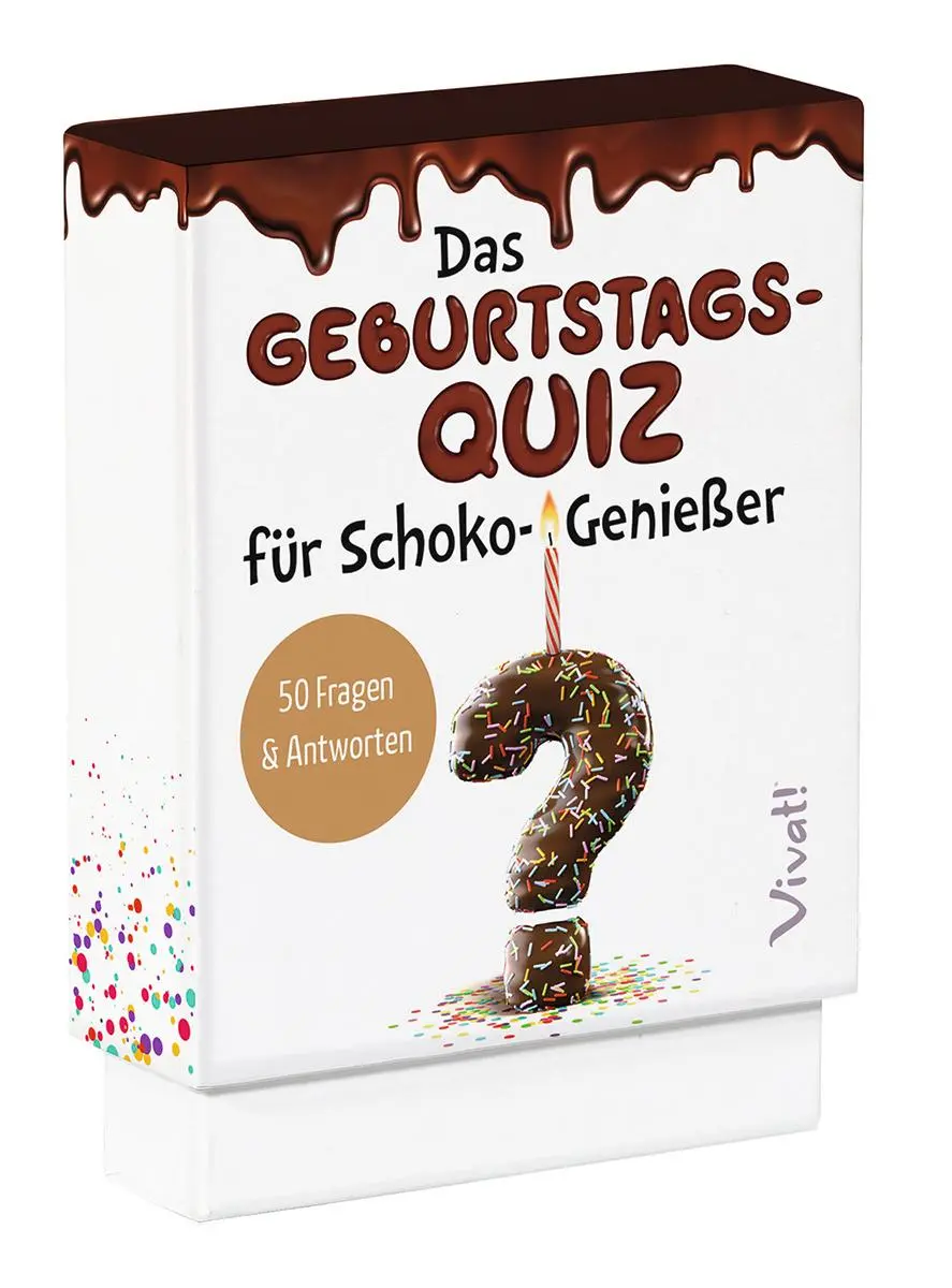 Bild: 9783746267197 | Das Geburtstagsquiz für Schoko-Genießer | 50 Fragen &amp; Antworten | 2025