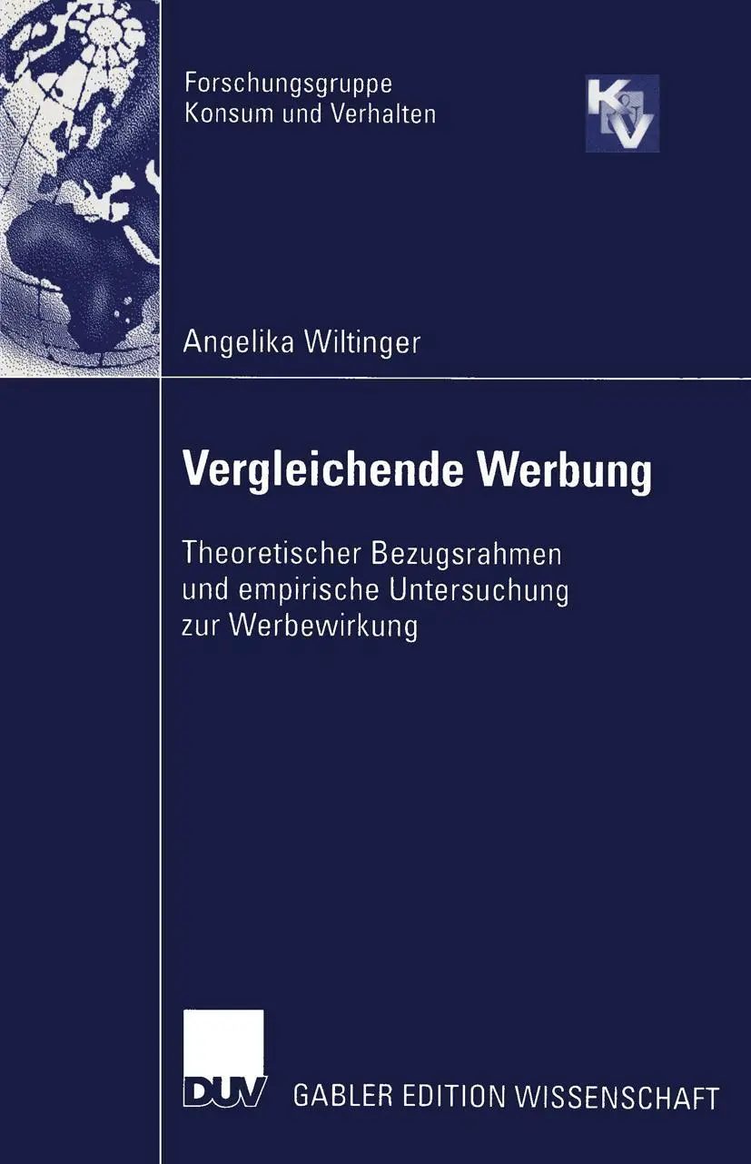 Cover: 9783824477197 | Vergleichende Werbung | Angelika Wiltinger | Taschenbuch | xx | 2002