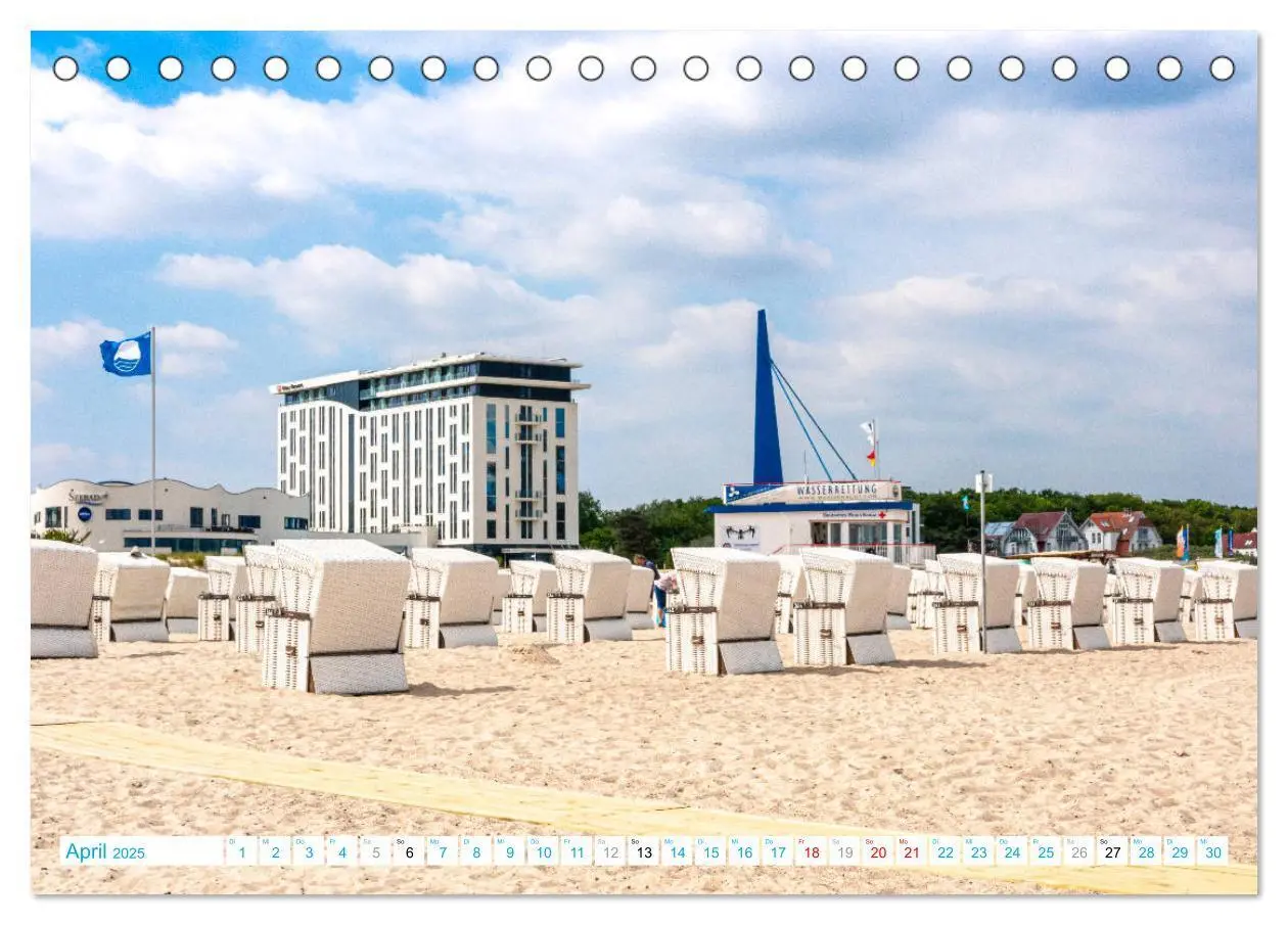 Bild: 9783435227297 | Warnemünde - Sommer, Sonne und Sand im Schuh (Tischkalender 2025...
