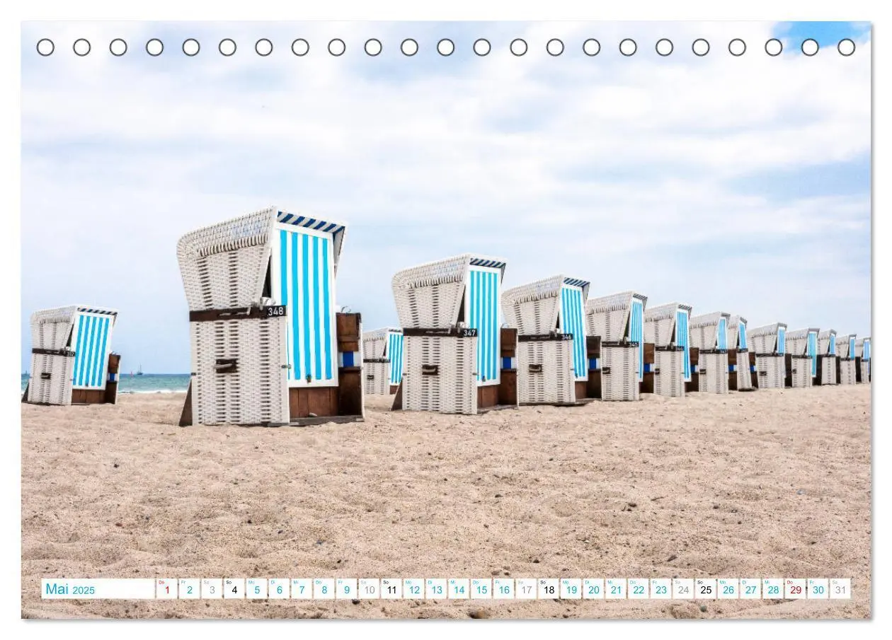 Bild: 9783435227297 | Warnemünde - Sommer, Sonne und Sand im Schuh (Tischkalender 2025...