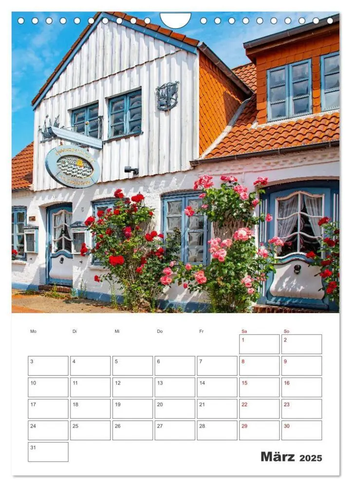 Bild: 9783435917297 | Insel Föhr - Urlaubsplaner (Wandkalender 2025 DIN A4 hoch),...