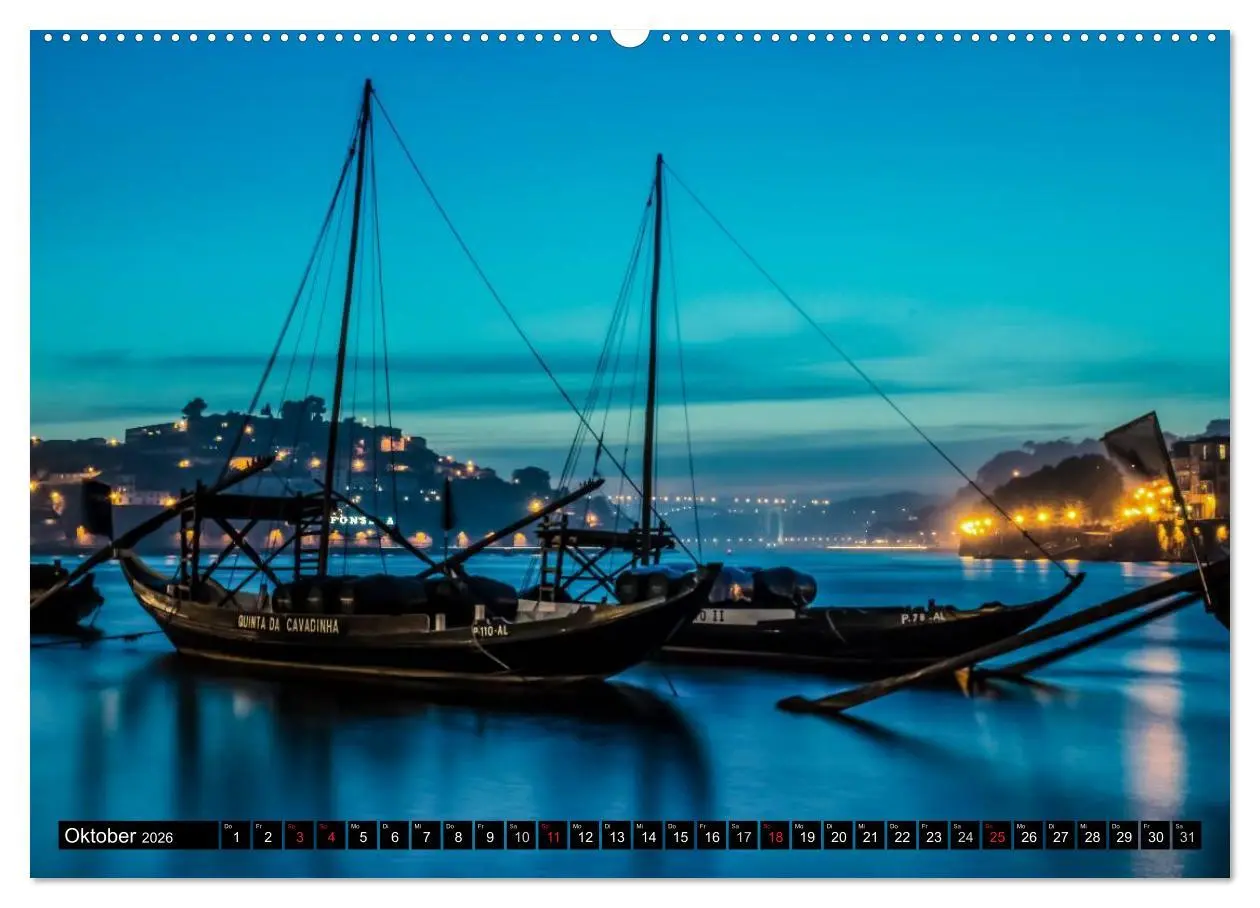 Bild: 9783516027297 | Porto - Die Handelsstadt am Douro (Wandkalender 2026 DIN A2 quer),...