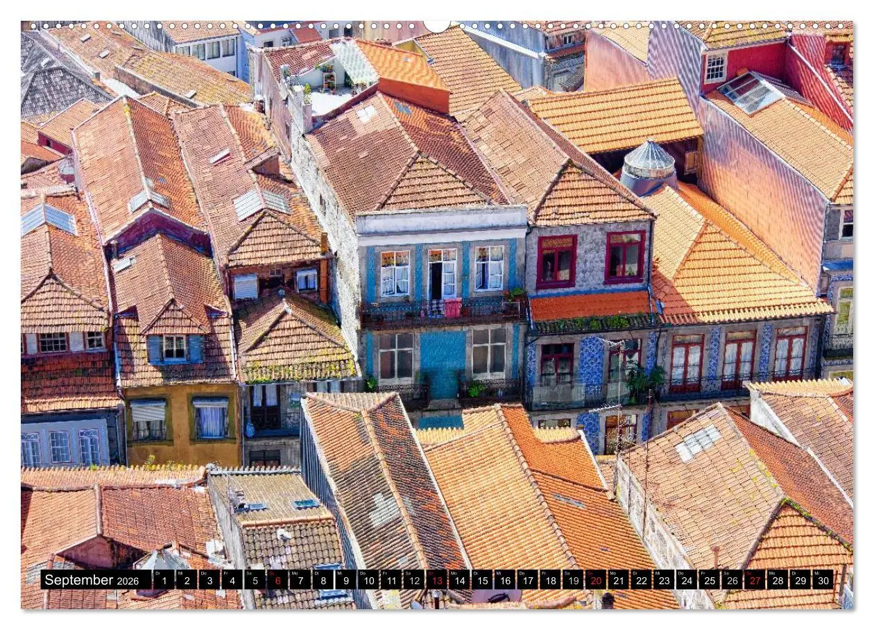 Bild: 9783516027297 | Porto - Die Handelsstadt am Douro (Wandkalender 2026 DIN A2 quer),...