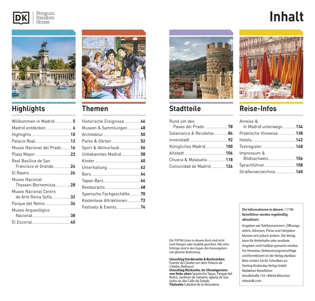Bild: 9783734207297 | TOP10 Reiseführer Madrid | DK Verlag - Reise | Taschenbuch | Deutsch