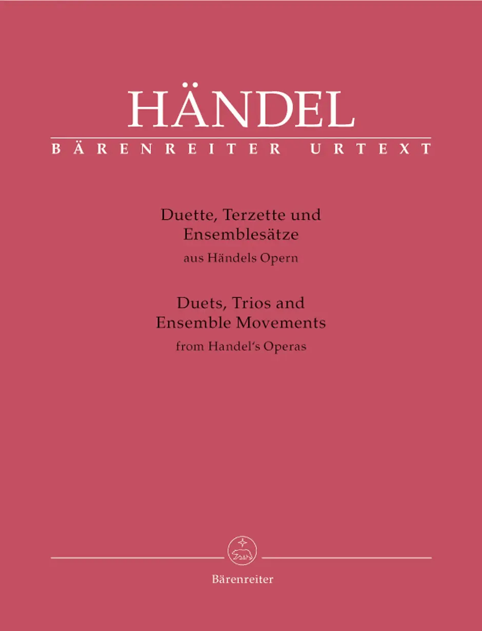 Cover: 9790006537297 | Duette, Terzette und Ensembelsätze aus Händels Opern, Klavierauszug