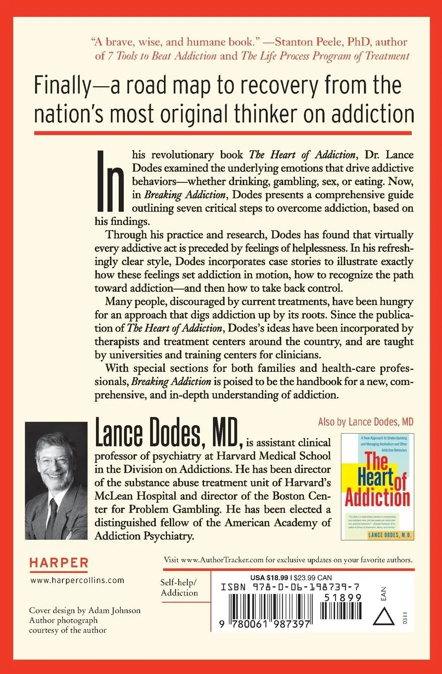 Rückseite: 9780061987397 | Breaking Addiction | Lance M Dodes | Taschenbuch | Englisch | 2011